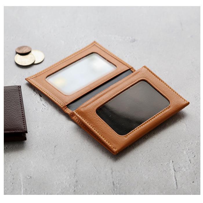 パスケース 通販パスケース メンズ 定期入れ 二つ折り 本革 ソフト牛革 通学 通勤 高校生 社会人 おしゃれ シンプル 免許証 IDカード 小銭入れ 入学 パスケース | BACKYARD FAMILY | 15