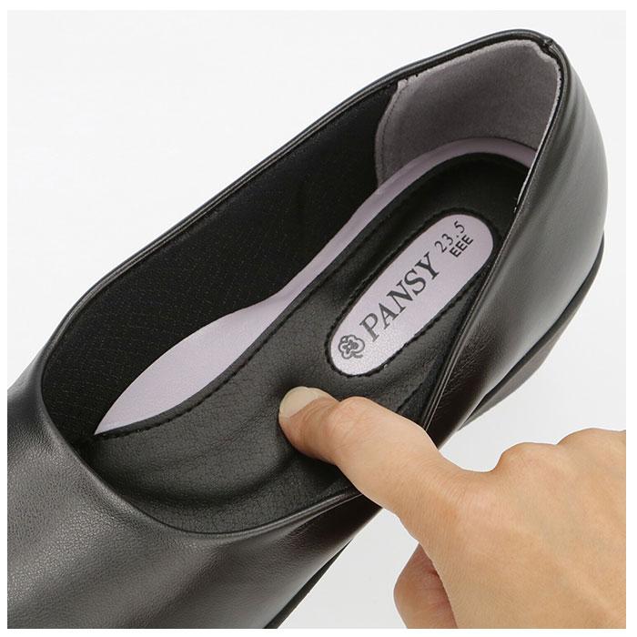 パンジー パンプス 通販 4076 ブランド pansy レディース 靴 オフィスシューズ 痛くない 美脚 フォーマルシューズ 通勤 就活 リクルート 冠婚葬祭 パンジー | PANSY | 09
