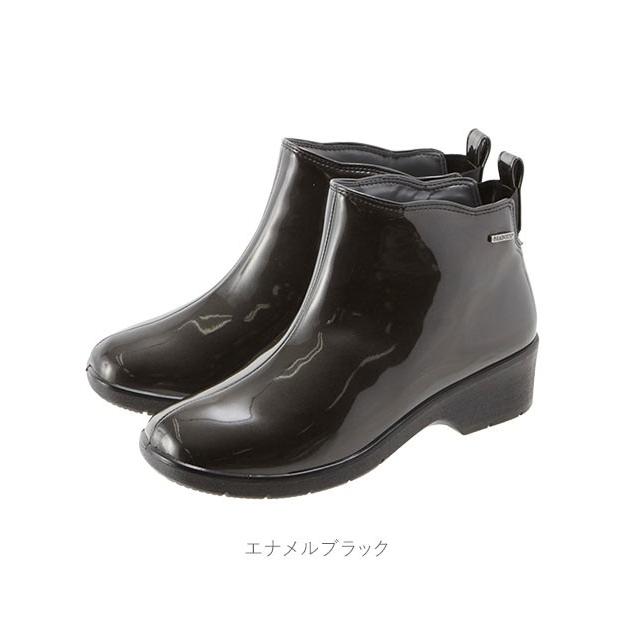 レインブーツ レディース ショート 通販 軽量 ヒール おしゃれ シンプル レインシューズ 長靴 ショート丈 雨靴 防水 ショートブーツ 黒 ブラック  レインブーツ | PANSY | 19