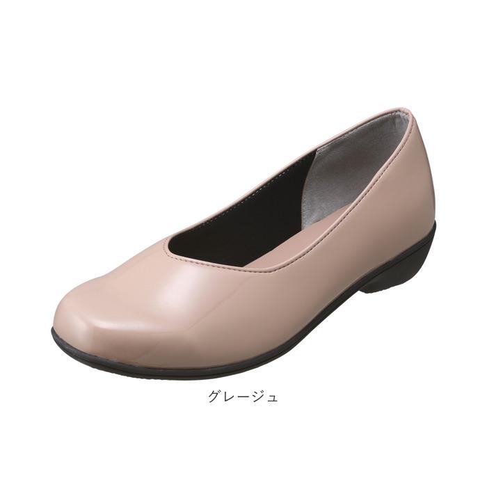 パンジー 通販パンジー パンプス 4914 Pansy レインパンプス レインシューズ フラット レディース おしゃれ 抗菌 中敷き 滑りにくい 防水 30mm 3cm  パンジー | PANSY | 14