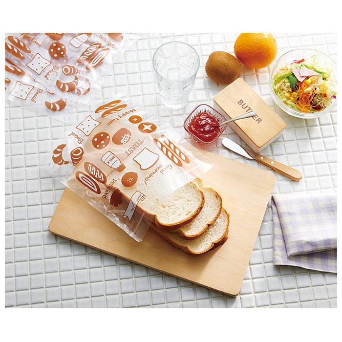 パン 保存袋 通販 パンのおうち 食パン 冷凍保存袋 フリーザーバッグ ジッパーバッグ ジッパー袋 ジッパー マチ付き チャック付 ロールパン クロワッサン パン |  | 02