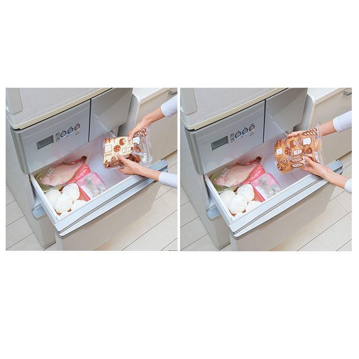 パン 保存袋 通販 パンのおうち 食パン 冷凍保存袋 フリーザーバッグ ジッパーバッグ ジッパー袋 ジッパー マチ付き チャック付 ロールパン クロワッサン パン |  | 03