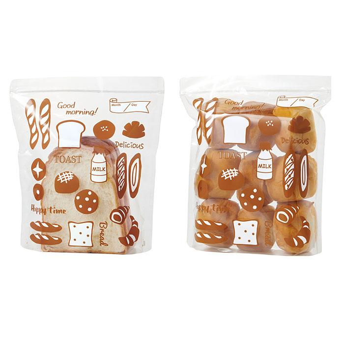 パン 保存袋 通販 パンのおうち 食パン 冷凍保存袋 フリーザーバッグ ジッパーバッグ ジッパー袋 ジッパー マチ付き チャック付 ロールパン クロワッサン パン |  | 04