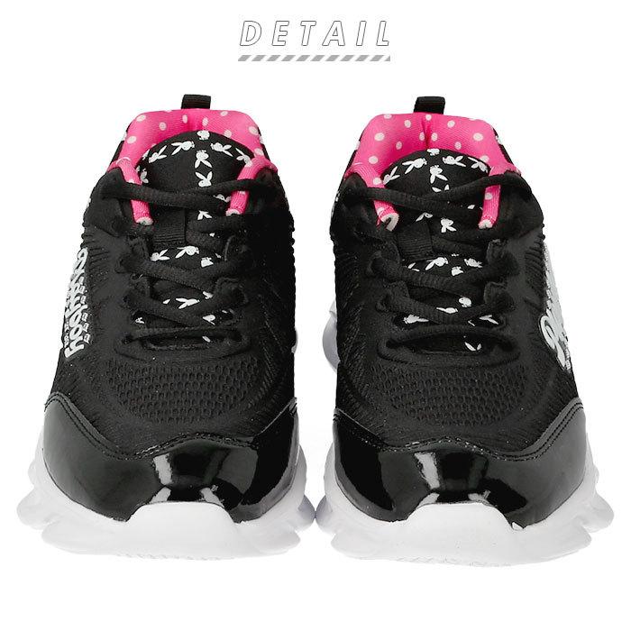 プレイボーイ スニーカー 通販 レディース おしゃれ かわいい 厚底 厚底スニーカー 軽量 ローカット 幅広 3e ダンス 衣装 レインボー 黒 ブラック Playboy Backyard Family 通販 Paypayモール