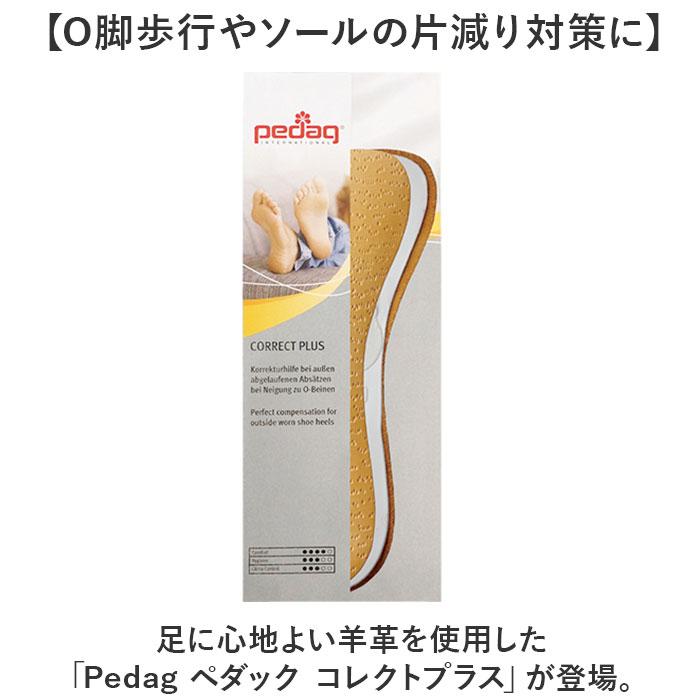 ペダック コレクトプラス インソール 通販 中敷き 衝撃吸収 疲れにくい シューズ 足に馴染む 本革 革 O脚 О脚歩行 О脚歩行用 高級感 高級 pedaq ペダック |  | 02