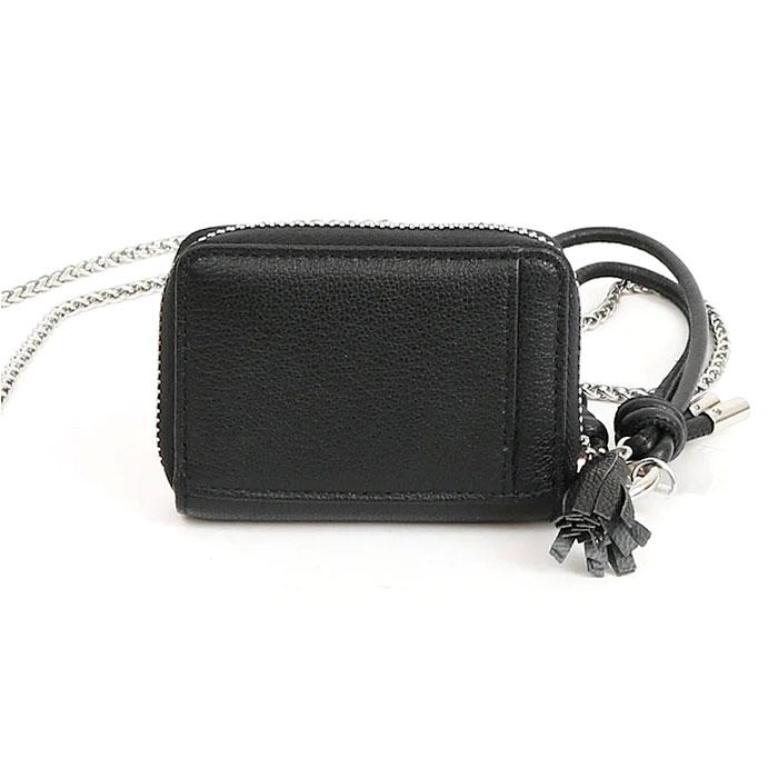 ペルケ ウォレットショルダー perche 80-06-00102 通販 お財布 財布 マルチスタッズ スマホ ストラップホルダー シート 小銭入れ ミニ サイフ 合皮 ペルケ | perche | 14