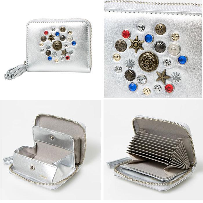 perche ペルケ ミニ財布 レディース 通販 コインケース お財布 ミニウォレット 小銭入れ ウォレット おさいふ コンパクト財布 ジャバラ じゃばら 蛇腹 | perche | 18