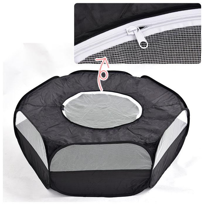 ペットサークル 通販ペットサークル 折りたたみ 折り畳み メッシュサークル 小動物 フェンス プレイサークル ウサギ ハムスター ハリネズミ 猫 ペットサークル |  | 02