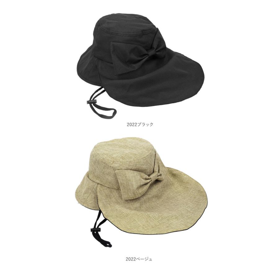 ハット uv 通販uv ハット レディース 帽子 夏 おしゃれ 完全遮光 遮熱 uvカット コンパクト 持ち運び 紫外線防止 日よけ帽子 あごひも 洗える ブラック ぼうし | pink trick | 23