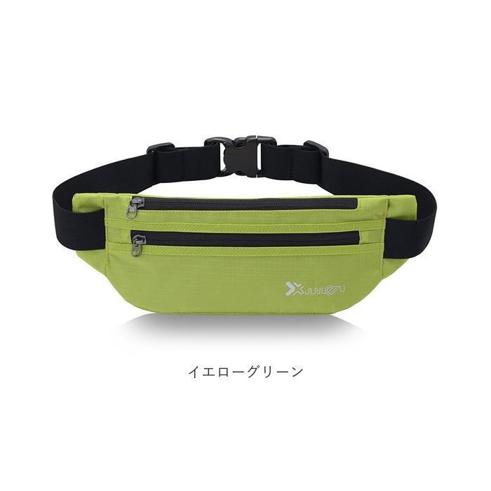 ランニングポーチ スマホ 通販 ランニング ウエストポーチ ウエストバック ウエストバッグ 薄い ジョギング ポーチ バッグ 小さい メンズ ランニングポーチ | ブランド登録なし | 18