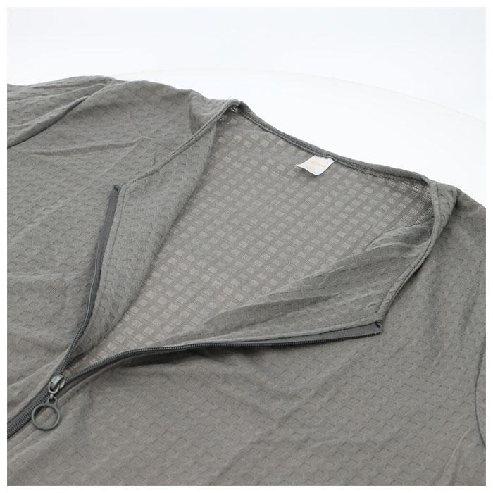 バスローブ 通販バスローブ ワッフル 薄手 薄地 レディース ママ メンズ ユニセックス 男女兼用 ガウン ナイトガウン 前開き ファスナー ジッパー  バスローブ | ブランド登録なし | 07