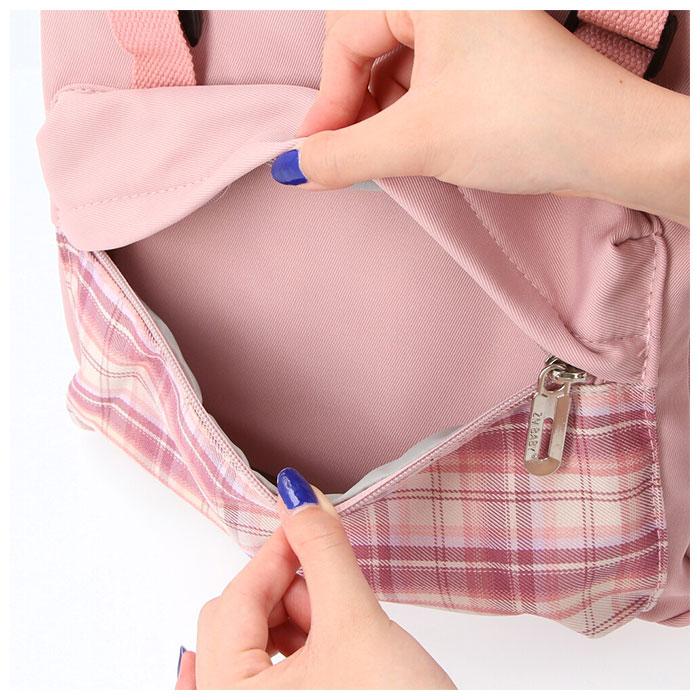 リュック キッズ 女の子 通販 可愛い 小学生 おしゃれ 通園 通学 子供 子ども キッズリュック リュックサック ナイロン はっ水 撥水 小学生低学年 約 リュック | ブランド登録なし | 07