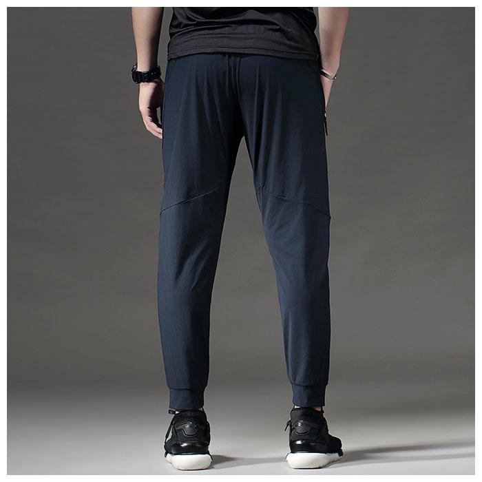 ランニング ロングパンツ メンズ 通販 厚生地 ランニングウェア トレーニングウェア スポーツウェア ロング パンツ 防水 伸縮性 防寒 トレーニング ランニング | ブランド登録なし | 04