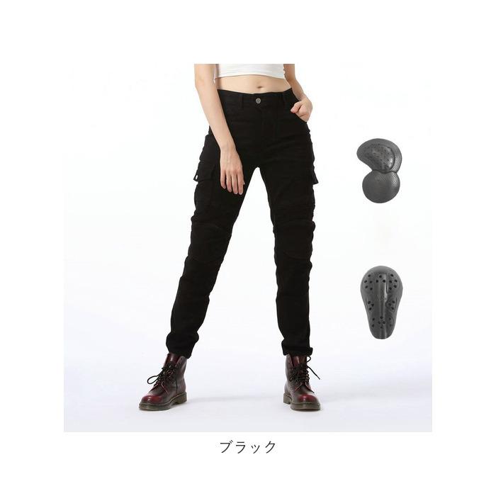 バイクパンツ ライダーパンツ バイクウェア レディース 通販 プロテクター付 ジーンズ デニム ライダースパンツ ライディングパンツ オートバイ  バイクパンツ | ブランド登録なし | 17