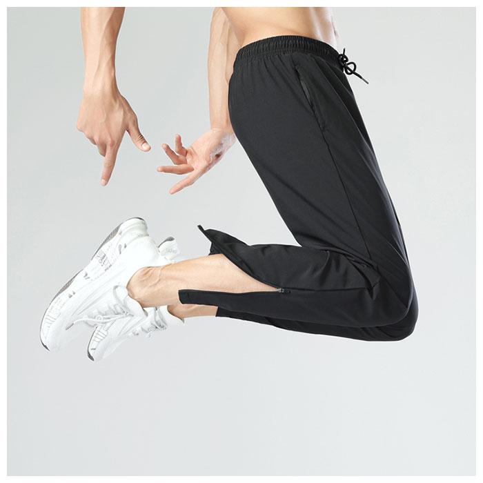 スポーツパンツ 通販 ロングパンツ メンズ スポーツウェア ランニングウェア ヨガウェア ランニング ロング 裾ファスナー 夏用 薄生地 速乾 ジム スポーツパンツ |  | 07