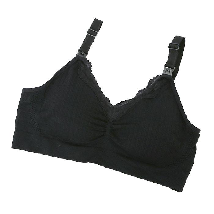 授乳ブラ 前開き 通販 授乳ブラジャー ノンワイヤー ブラジャー インナー マタニティブラ アンダーウェア レース 下着 妊婦 授乳用 無地 可愛い 授乳ブラ |  | 08