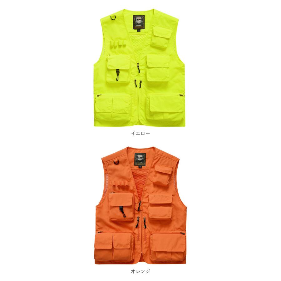 メッシュベスト 通販メッシュベスト メンズ ジャケット ベスト カメラマンベスト フィッシングベスト 作業着 速乾 通気 大きいサイズ 多機能  メッシュベスト | ブランド登録なし | 18