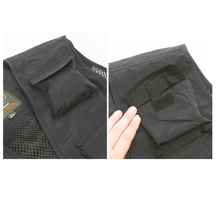 メッシュベスト 通販メッシュベスト メンズ ジャケット ベスト カメラマンベスト フィッシングベスト 作業着 速乾 通気 大きいサイズ 多機能  メッシュベスト | ブランド登録なし | 07