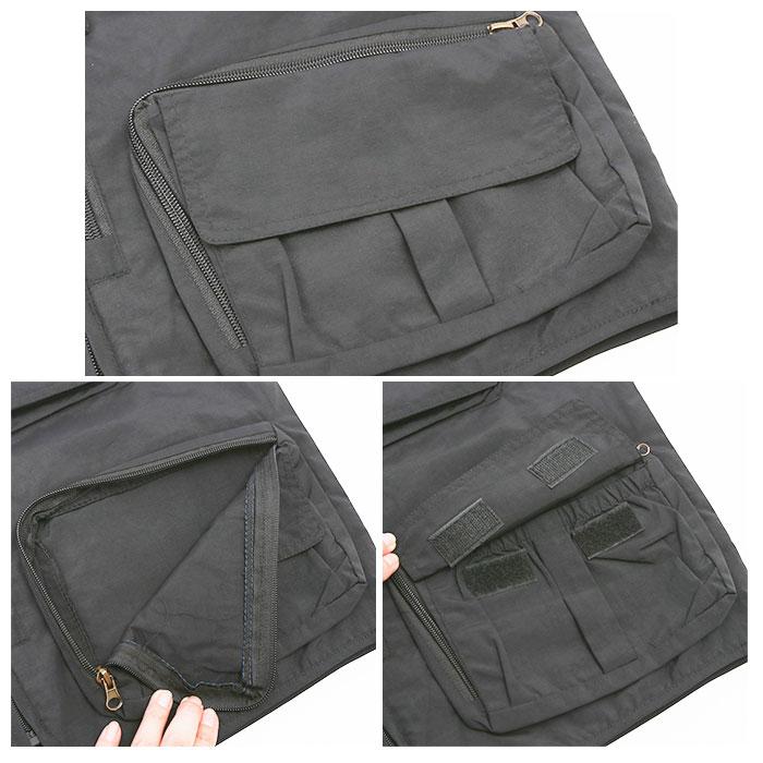 メッシュベスト 通販メッシュベスト メンズ ジャケット ベスト カメラマンベスト フィッシングベスト 作業着 速乾 通気 大きいサイズ 多機能  メッシュベスト | ブランド登録なし | 09