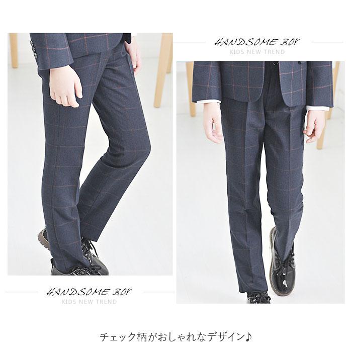 子供服 通販子供服 パンツ フォーマル 男の子 ズボン スラックスパンツ 長パンツ スリムパンツ スラックス ロング スーツ ストレート 子供 キッズ 子供服 | ブランド登録なし | 02