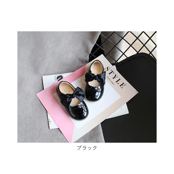 キッズ 通販キッズ フォーマル シューズ 女の子 リボン 通気性 ベビー 靴 ガールズ 卒園式 入学式 かわいい 子供用 ベビー用 結婚式 通園 入園式 キッズ | ブランド登録なし | 14