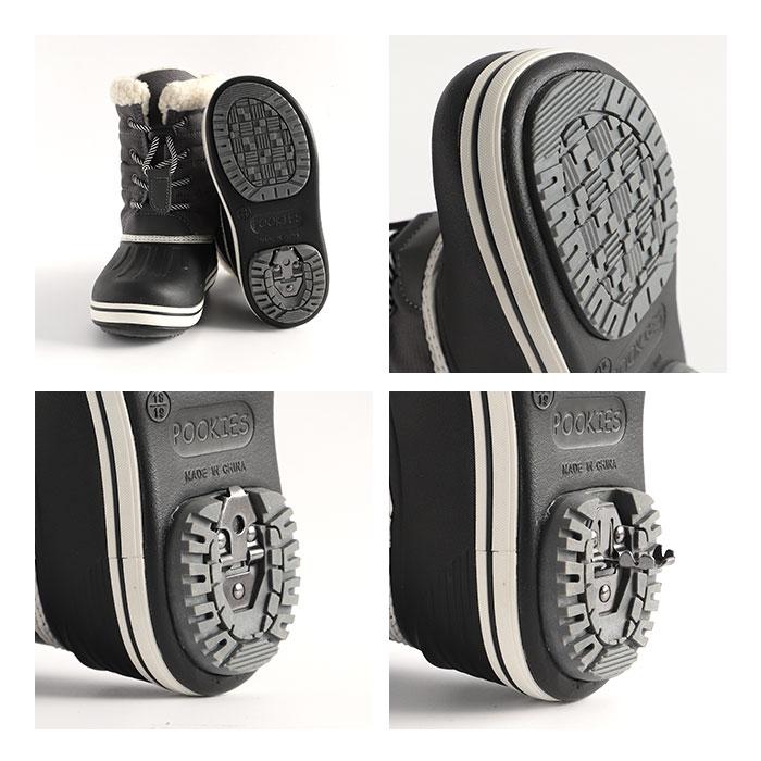 プーキーズ スノーブーツ POOKIES PK-WP710S 通販 キッズ ジュニア スノーシューズ レインブーツ 長靴 防寒靴 ブーツ ウィンターブーツ ブランド プーキーズ |  | 16