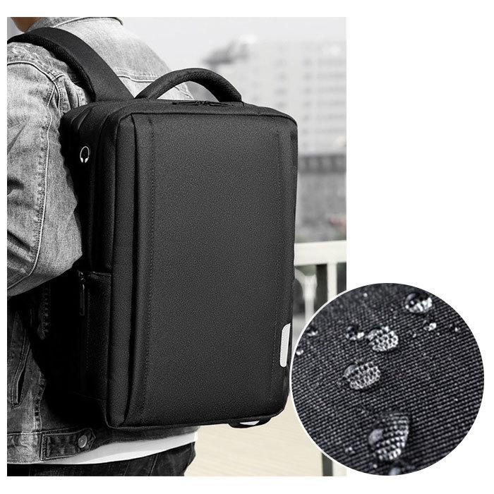 ビジネス リュック 防水 通販 3Way メンズ 軽量 コンパクト 30L ビジネスバッグ バックパック USB充電 メンズリュック リュックサック 通勤カバン ビジネス | ブランド登録なし | 02