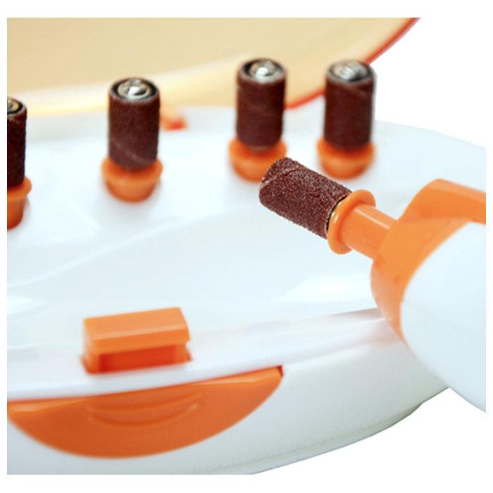 ネイルケア 電動 ペット 通販 コンパクト 軽い 爪やすり 爪磨き 爪切り つめきり 猫 犬 電池式 安全 便利 効率的 ライト付き 爪ケア用品 ネイルケア | BACKYARD FAMILY | 07