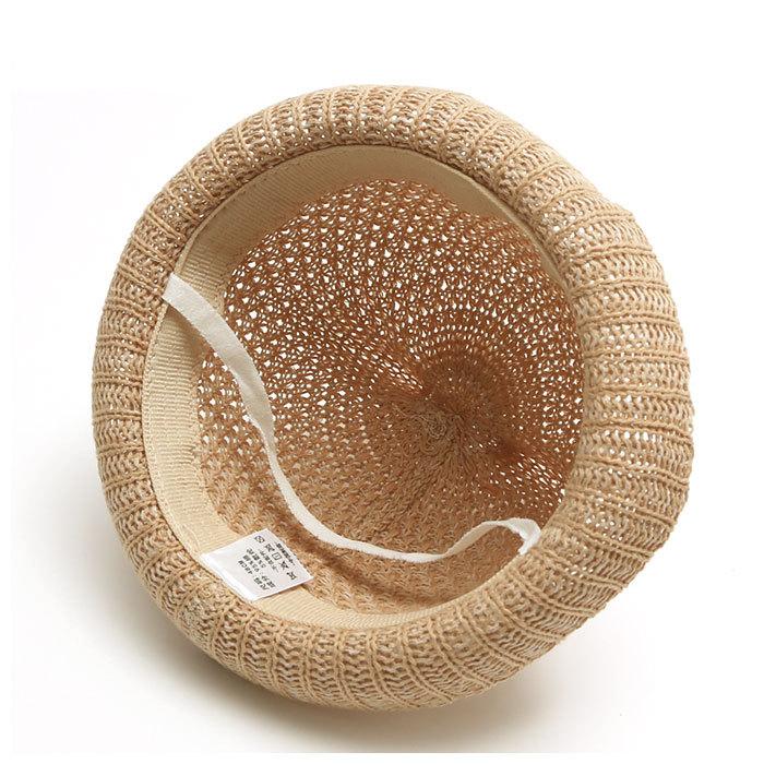 ベビー 帽子 通販 麦わら帽子 折りたためる ストローハット 子供用帽子 キャップ 猫耳 ネコ耳 ネコ 耳付き帽子 赤ちゃん 子供 子ども こども ベビー | ブランド登録なし | 09