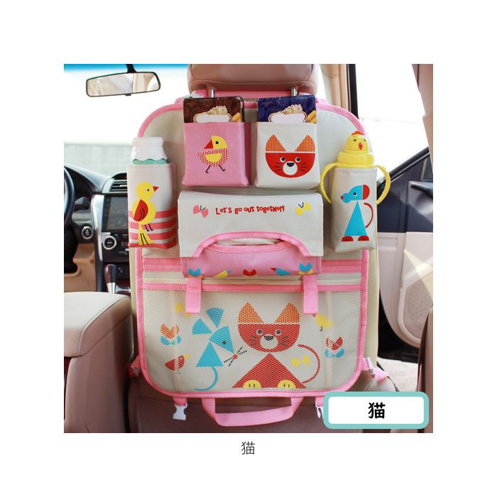 車内 シートバックポケット 通販 車 車載 カーポケット 収納ポケット 後部座席 子供 ベビー 小物入れ ティッシュ ドライブポケット 大容量 折りたたみ 車内 |  | 19