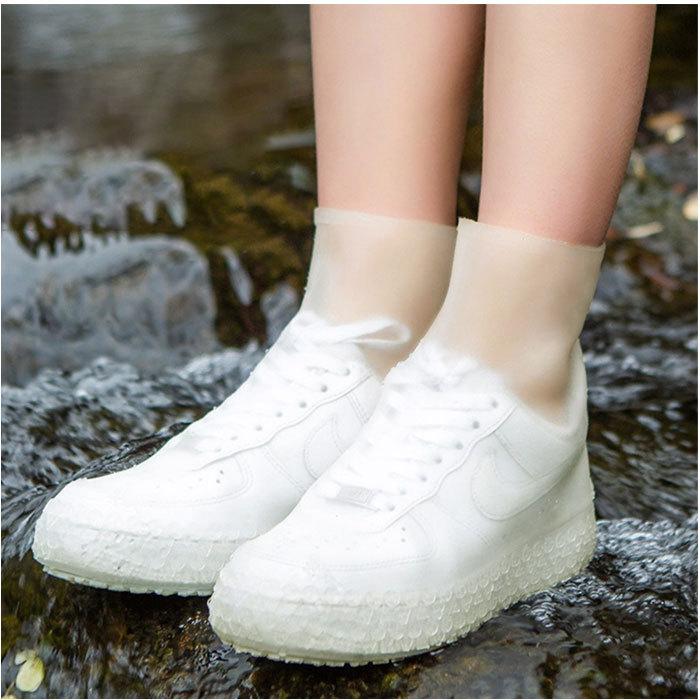 シューズカバー 防水 通販 折り畳み 携帯 持ち運び 雨具 メンズ レディース レインカバー 靴用 ワンサイズ 雨用カバー 防水カバー コンパクト シューズカバー | ブランド登録なし