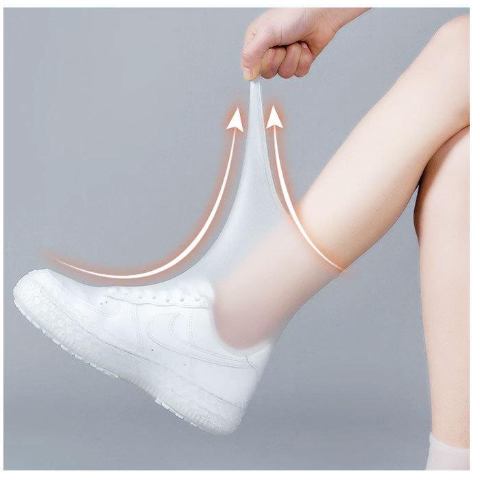 シューズカバー 防水 通販 折り畳み 携帯 持ち運び 雨具 メンズ レディース レインカバー 靴用 ワンサイズ 雨用カバー 防水カバー コンパクト シューズカバー | ブランド登録なし | 05