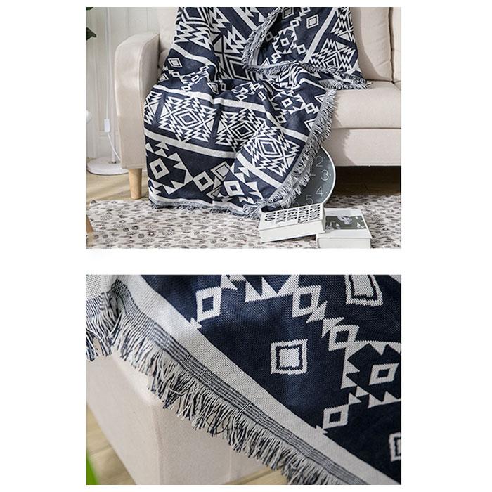 ハンドメイド♡マルチカバー大判 コットン多針キルト マルチカバー 約200×200cm [chill flower