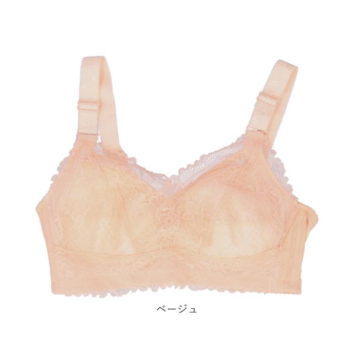 ノンワイヤー 通販ノンワイヤー ブラ ワイヤーレス ノンワイヤーブラ レース 薄い 大きいサイズ 総レース デザイン 下着 インナー ビッグ カップ  ノンワイヤー | ブランド登録なし | 16