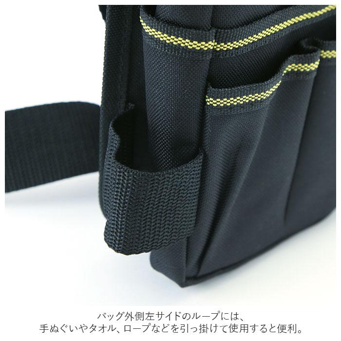 工具入れ 通販 ポーチ 腰袋 工具袋 小物入れ 作業袋 ウエストバッグ カラビナフック ベルト付 多機能 ポケット エプロンバッグ 収納 コンパク 持ち運び 工具入れ | ブランド登録なし | 08