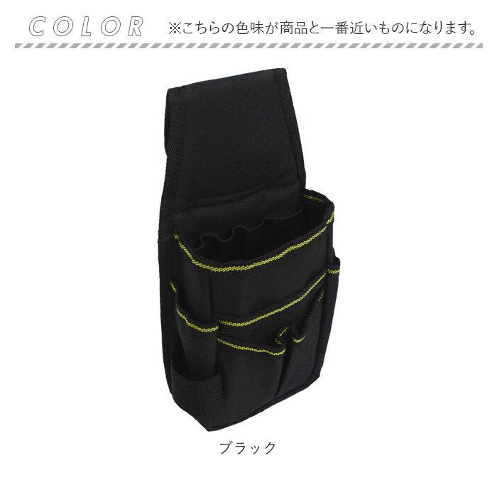 工具入れ 通販 ポーチ 腰袋 工具袋 小物入れ 作業袋 ウエストバッグ カラビナフック ベルト付 多機能 ポケット エプロンバッグ 収納 コンパク 持ち運び 工具入れ | ブランド登録なし | 10