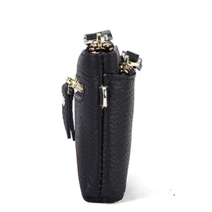 キーケース 通販キーケース レディース 本革 小銭入れ ミニ財布 財布 小さめ ミニ キーチェーン 手持ち 手提げ レザー 牛革 女性用 カード 印鑑 キーケース | Purpred | 24