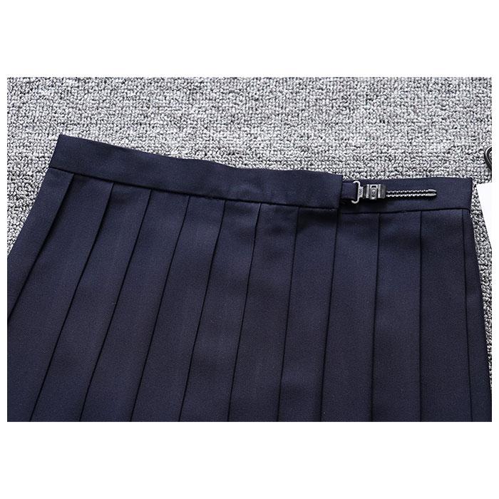 プリーツスカート 通販プリーツスカート 制服 スクールスカート 膝丈スカート スカート 無地 ひざ丈 膝下 長め シンプル 通学 プリーツスカート | ブランド登録なし | 07