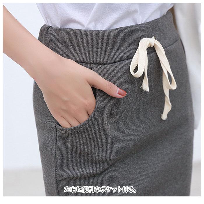 ロングスカート タイト 通販 スリット タイトスカート スカート ロング バックスリット ハイウエスト 秋 春夏 綿 コットン おしゃれ かわいい ロングスカート | ブランド登録なし | 04