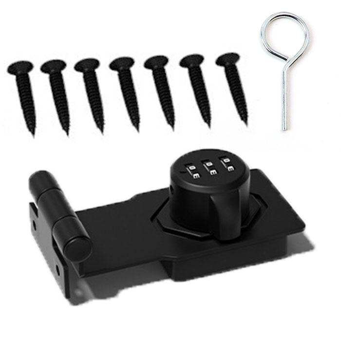 ドアロック ダイヤル式 通販 室内ドア ロック 部屋 鍵 カギ かぎ 後付け 引き戸 子供 赤ちゃん 玄関 防犯 補助錠 暗証番号 ドア留め金ロック 耐久性 ドアロック |  | 08