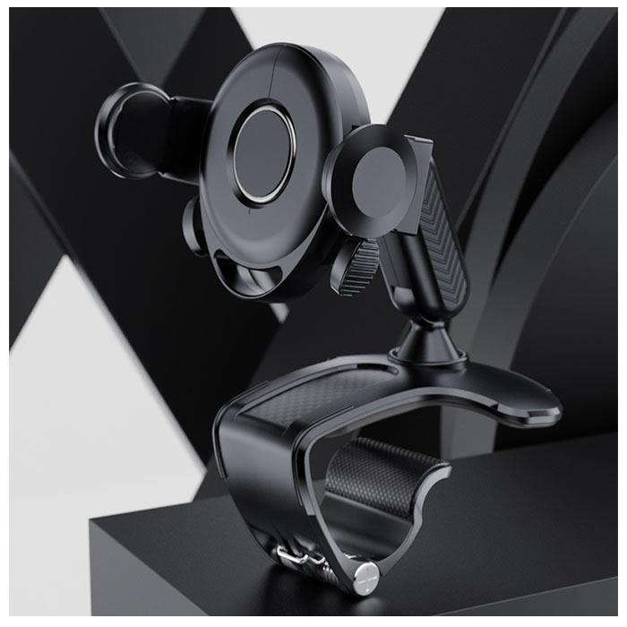 車用 スマホホルダー 通販 スマホスタンド クリップ式 360度回転 オートロック スマートフォンホルダー 車載ホルダー ホルダー 携帯ホルダー スタンド 車用 | ブランド登録なし | 04
