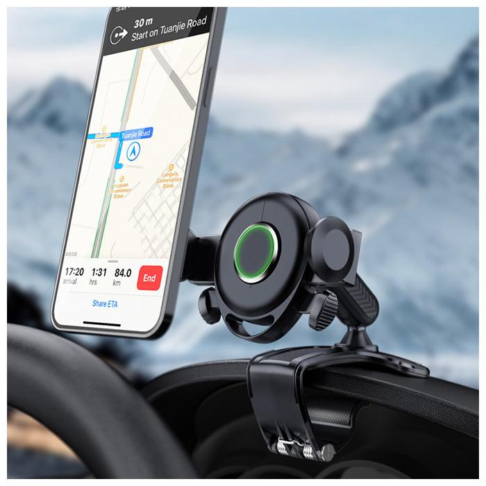車用 スマホホルダー 通販 スマホスタンド クリップ式 360度回転 オートロック スマートフォンホルダー 車載ホルダー ホルダー 携帯ホルダー スタンド | ブランド登録なし | 06