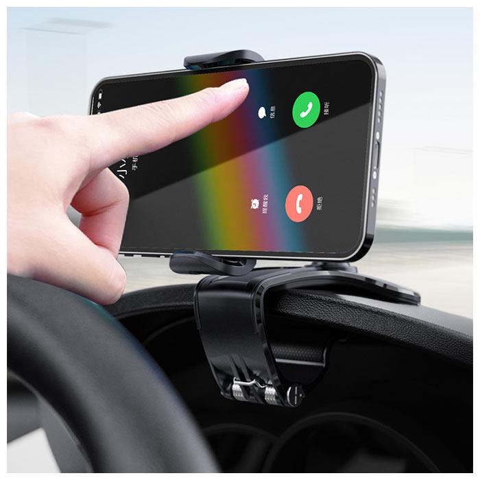 車用 スマホホルダー 通販 スマホスタンド クリップ式 360度回転 オートロック スマートフォンホルダー 車載ホルダー ホルダー 携帯ホルダー スタンド 車用 | ブランド登録なし | 06