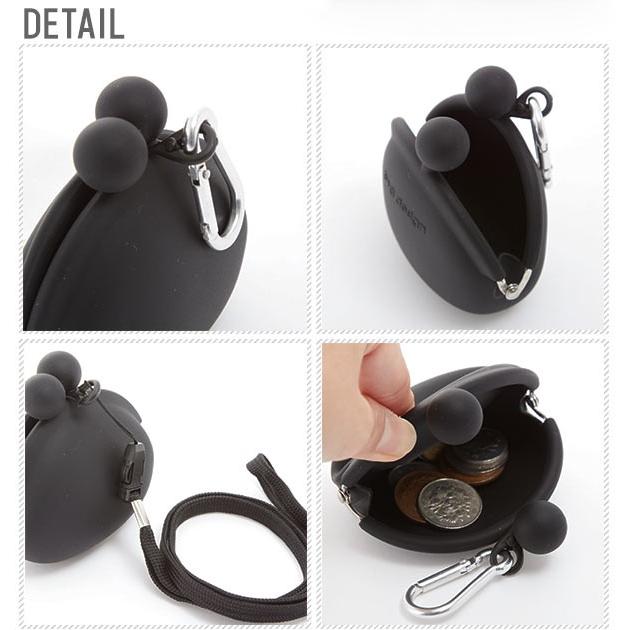 がま口財布 小銭入れ レディース ピージーデザイン 財布 がまぐち コインケース 小銭入れ ネックストラップ カラビナ POCHIBI ポチビ POCHI ポチ | p+g design | 10