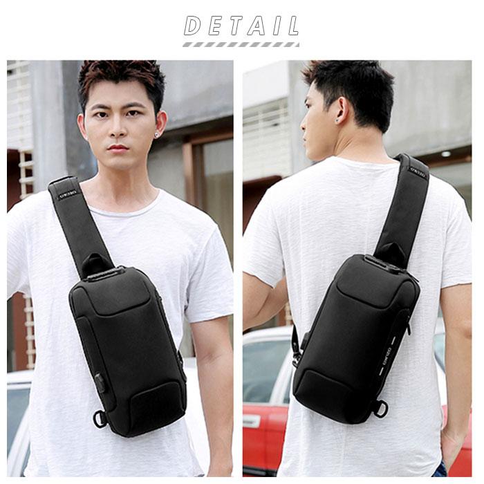 ボディバッグ 通販ボディバッグ メンズ 撥水 かっこいい 横型 ワンショルダー 大容量 ロック付き usb 斜め掛け 鍵付き ショルダーバッグ ボディバッグ |  | 01