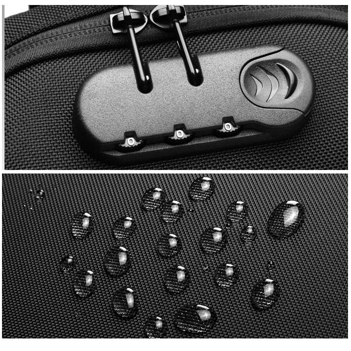 ボディバッグ 通販ボディバッグ メンズ 撥水 かっこいい 横型 ワンショルダー 大容量 ロック付き usb 斜め掛け 鍵付き ショルダーバッグ ボディバッグ |  | 05