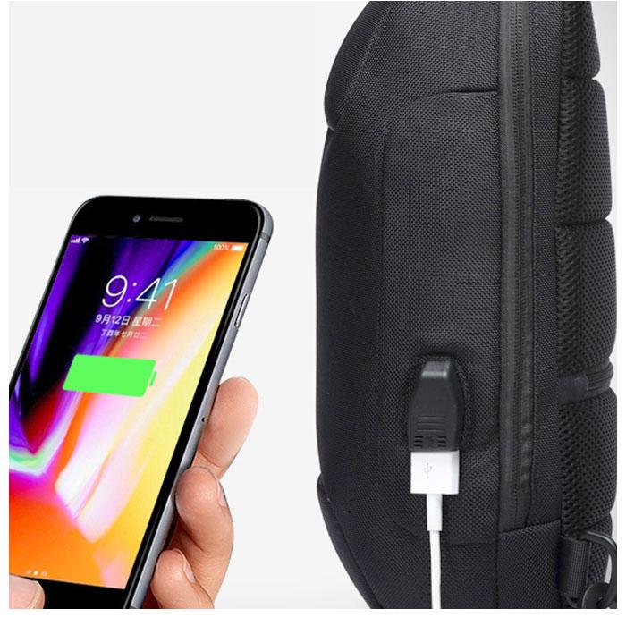 ボディバッグ 通販ボディバッグ メンズ 撥水 かっこいい 横型 ワンショルダー 大容量 ロック付き usb 斜め掛け 鍵付き ショルダーバッグ ボディバッグ |  | 06