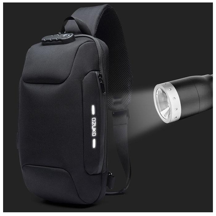 ボディバッグ 通販ボディバッグ メンズ 撥水 かっこいい 横型 ワンショルダー 大容量 ロック付き usb 斜め掛け 鍵付き ショルダーバッグ ボディバッグ |  | 07