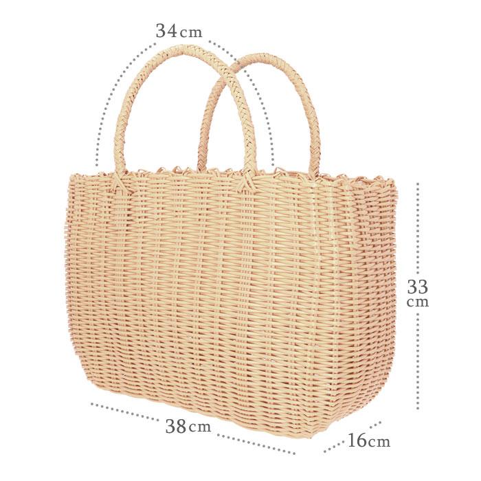 かごバッグ カゴバッグ レジャーバッグ 大容量 通販 ランチバッグ ランチバック レジャーバック かごバック カゴバック PPバッグ PPバック かごバッグ | ブランド登録なし | 25