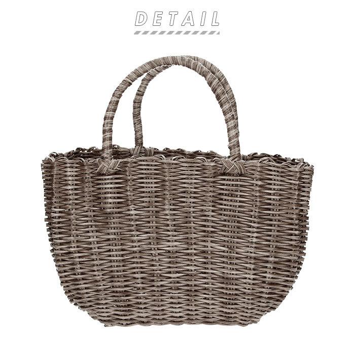 かごバッグ ビニール 通販 トート カゴバッグ ビニールバッグ レディース 浴衣 バッグ レジャーバッグ お花見 バスケット おしゃれ かわいい 大人 可愛い Backyard Family 通販 Paypayモール